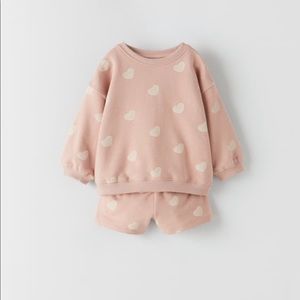 PLUSH POLKA DOT TRACKSUIT